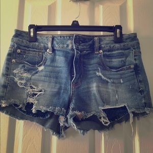 Jean Shortie CutOffs